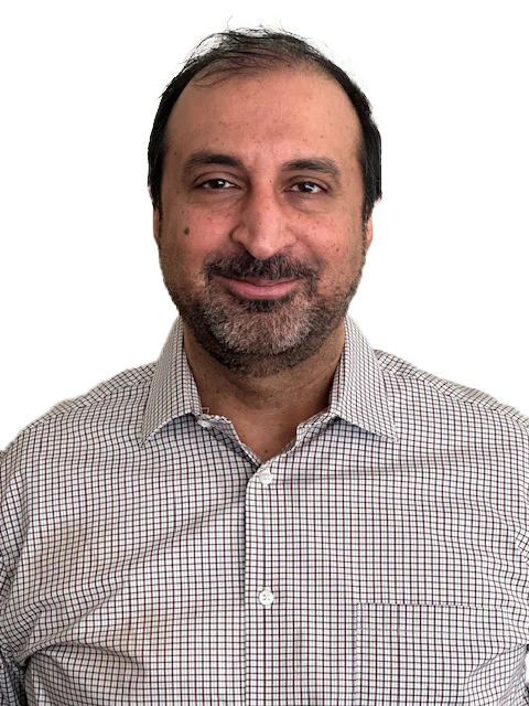 Portrait of Sanjay Salomon, Content Marketing Manager at Feedzai.