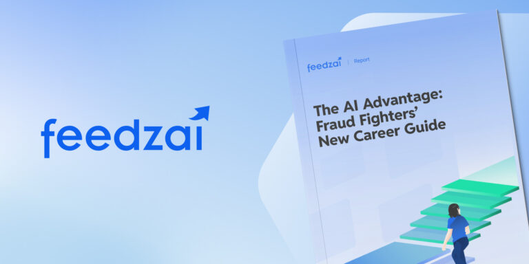 Illustration of The AI Advantage Fraud Fighters' New Career Guide from Feedzai