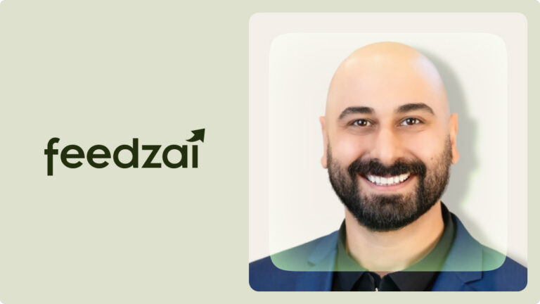 Headshot of Ali Adib, Principal Product Marketing Manager for Feedzai's on Digital Trust