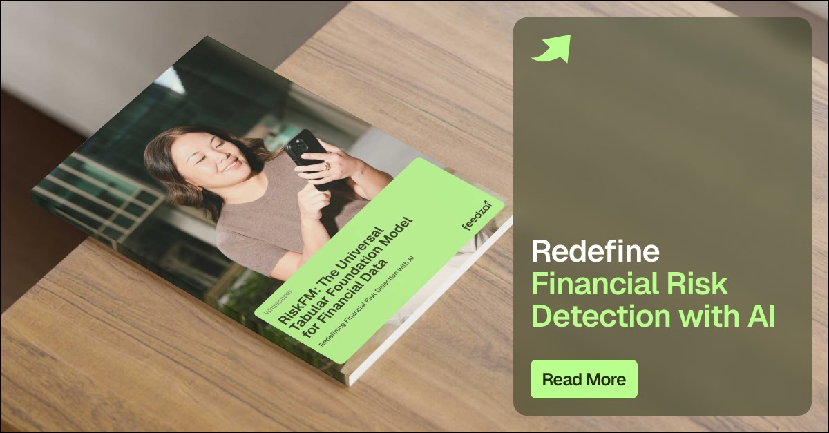 Feezai Dynamic Risk Engine RiskFM Foundation Model for Financial Risk | Feedzai